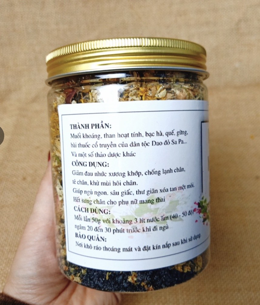 Mua muối ngâm chân 3